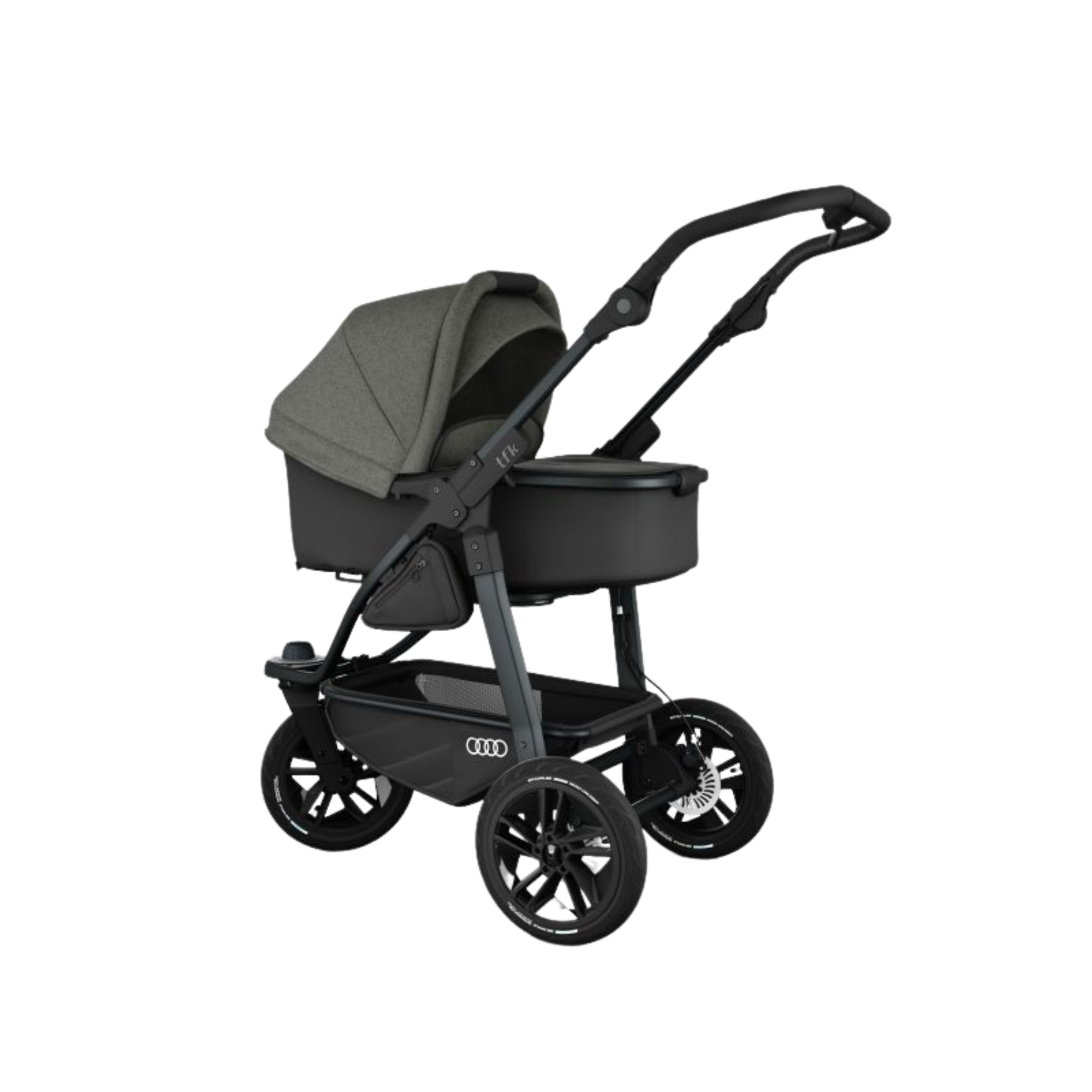 tfk mono 3 AUDI - Kombi Kinderwagen mit Luftrad-Set - Bild